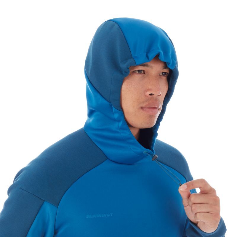 Sweat à Capuche Mammut Pour Homme – Coton Bio, Poche Kangourou, Style Décontracté