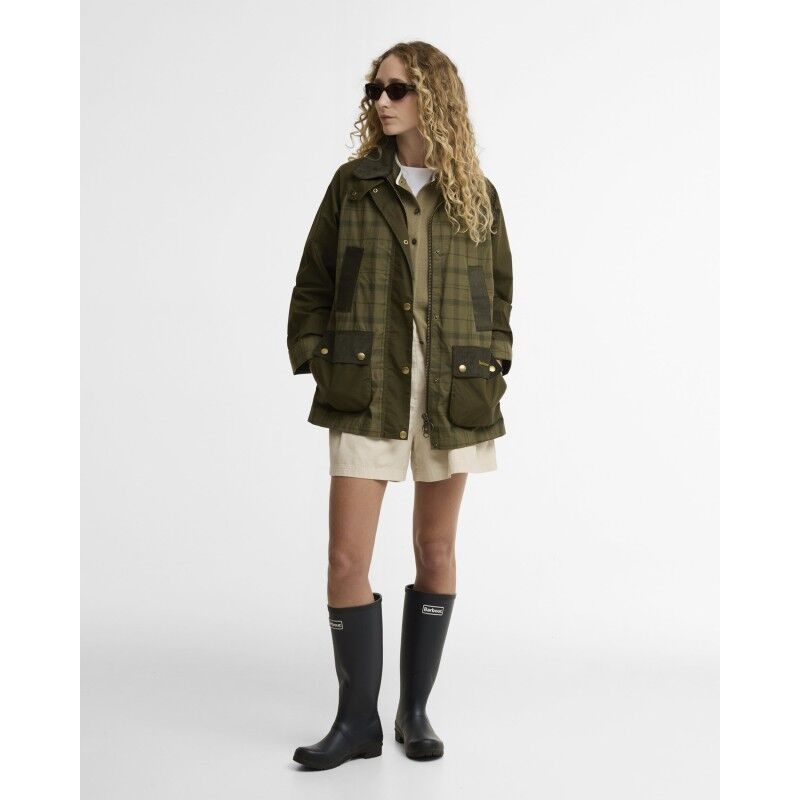 Barbour Modern Tartan Beadnell Casual Jacket - Jacke - Damen | Hardloop