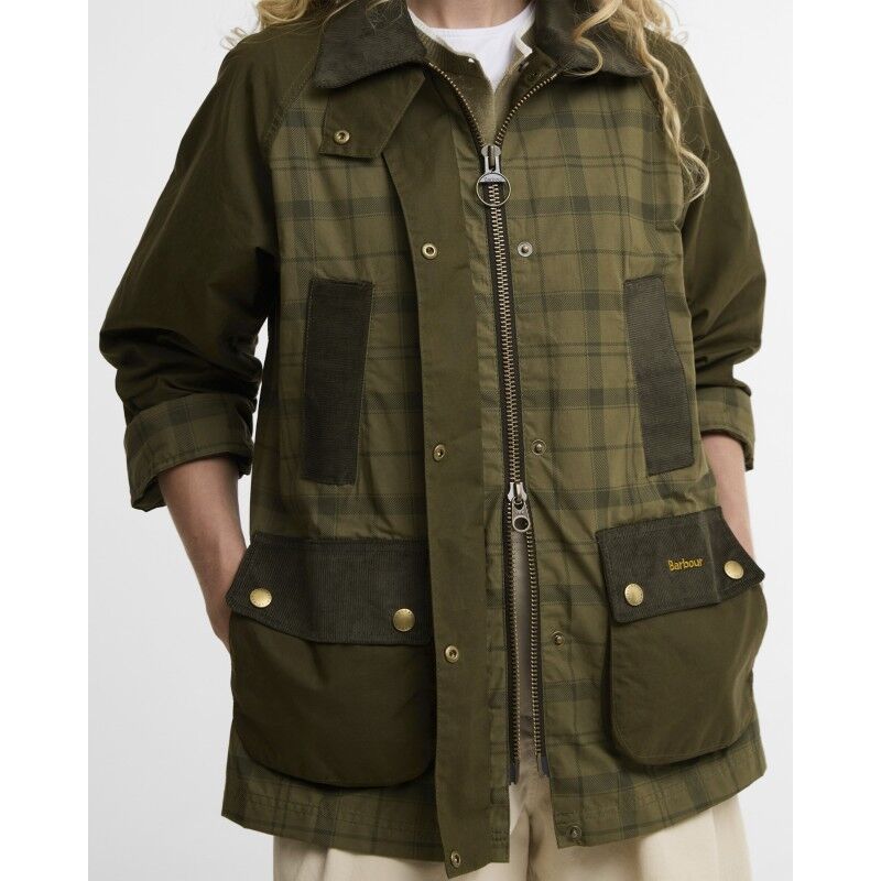 Barbour Modern Tartan Beadnell Casual Jacket - Casaco mulher | Hardloop