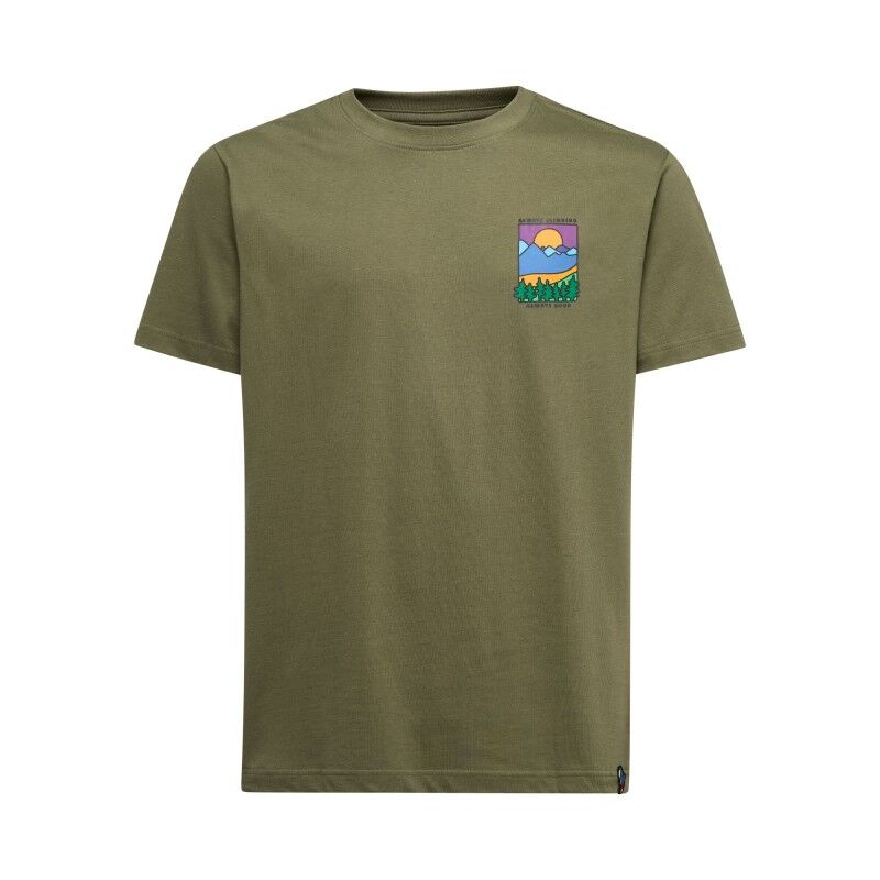 Always Climbing M - T-shirt - Herr