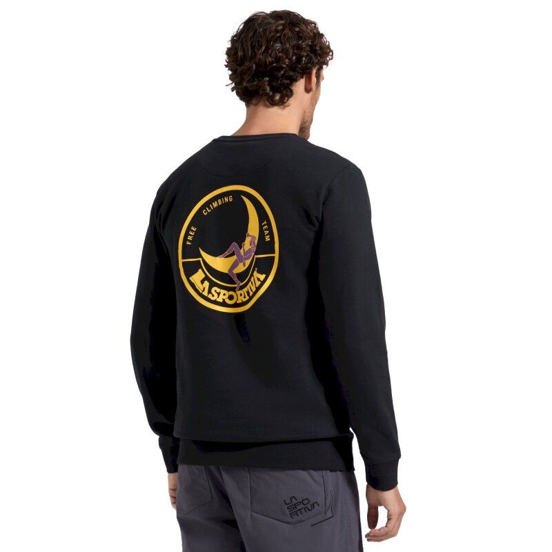 La Sportiva Climbing on the Moon Sweatshirt M - Sweatshirt homme | Hardloop