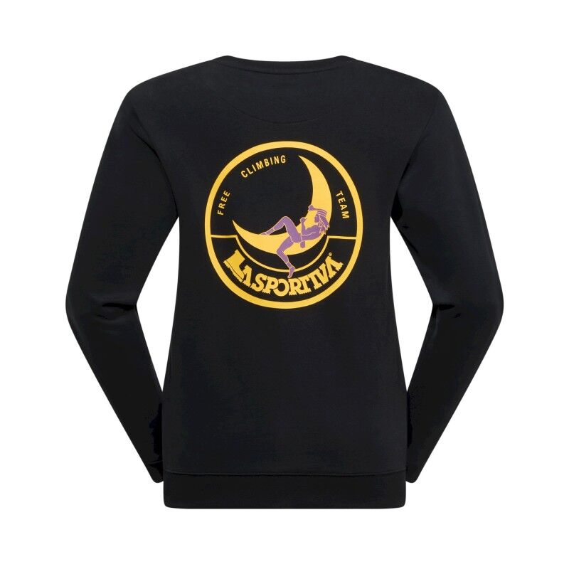 La Sportiva Climbing on the Moon Sweatshirt W - Felpa - Donna | Hardloop