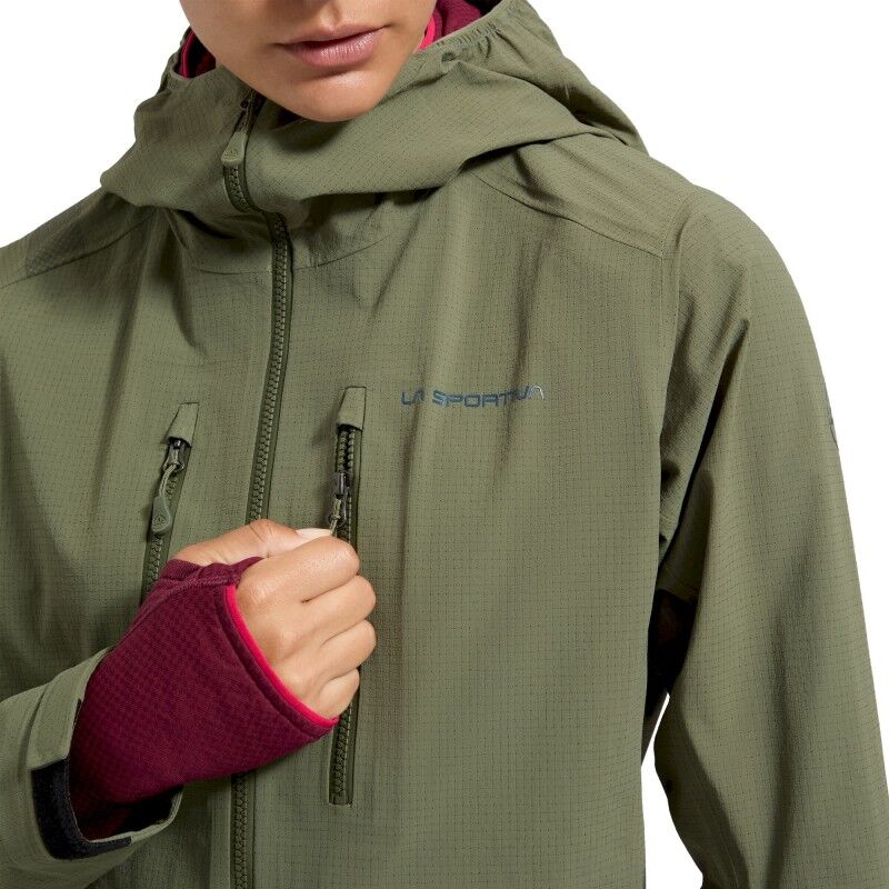 La Sportiva Helixir Shell Jkt W - Dámská nepromokavá bunda | Hardloop