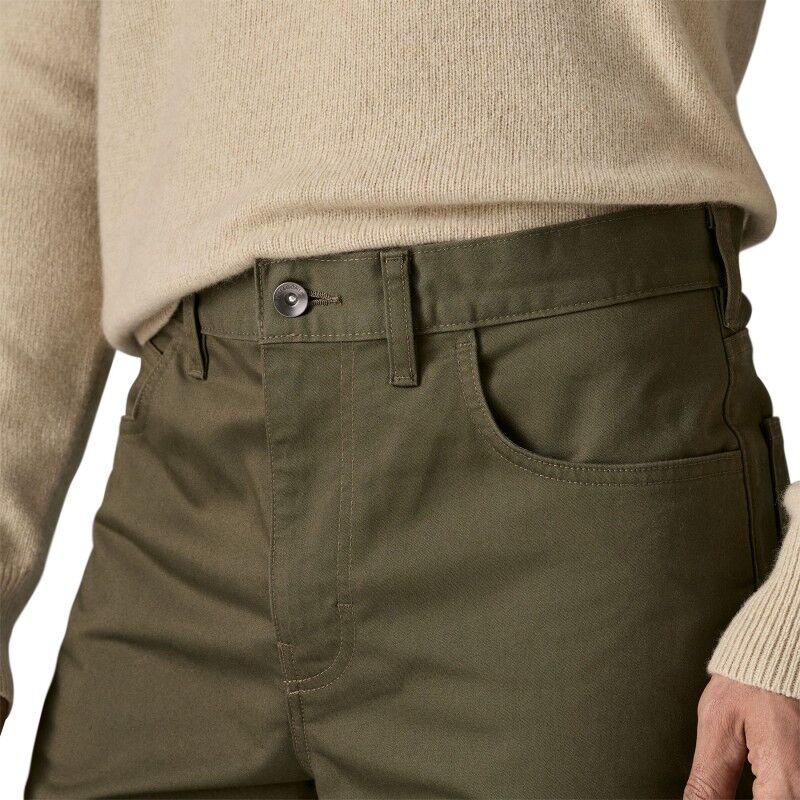 Patagonia Twill Traveler 5-Pocket Pants - Buks - Herrer | Hardloop