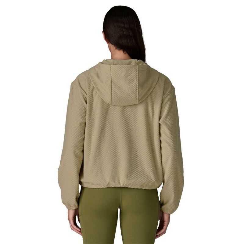 Patagonia W's Textured Fleece Hoody - Fleecevest - Dames | Hardloop
