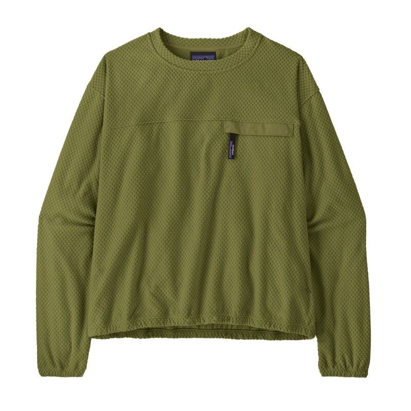 W's Textured Fleece Crewneck - Fleecejakke - Damer