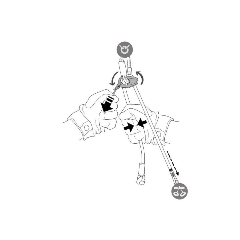 Petzl Dual Connect Adjust - Verbindungsmittel | Hardloop