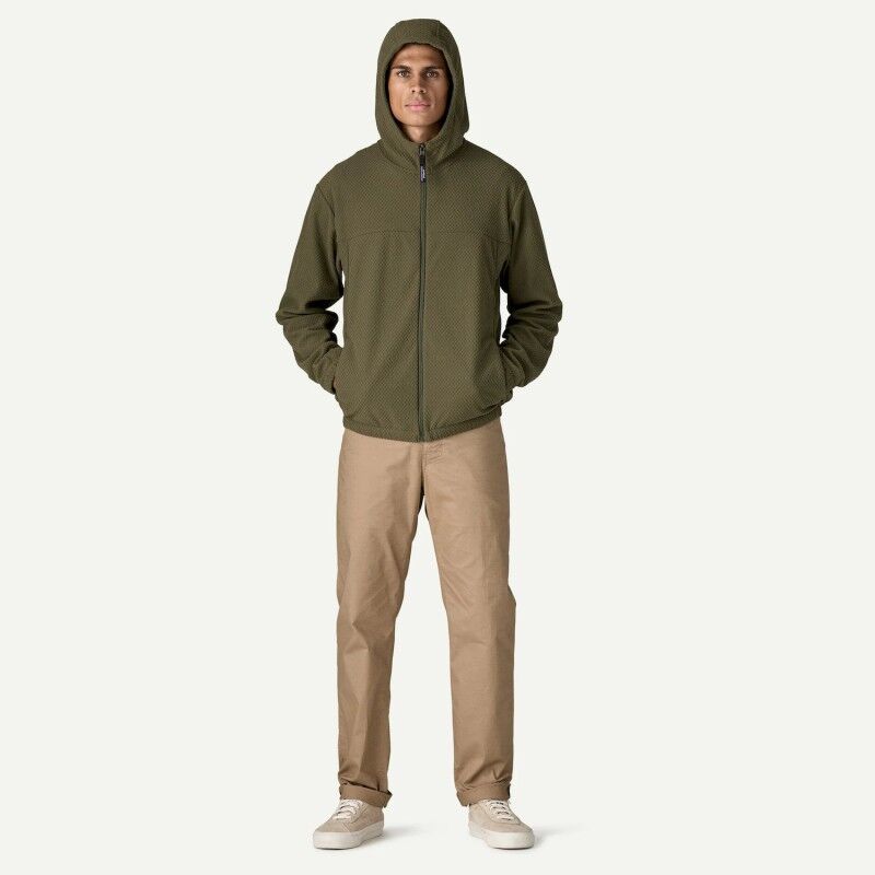 Patagonia M's Textured Fleece Hoody - Polaire homme | Hardloop
