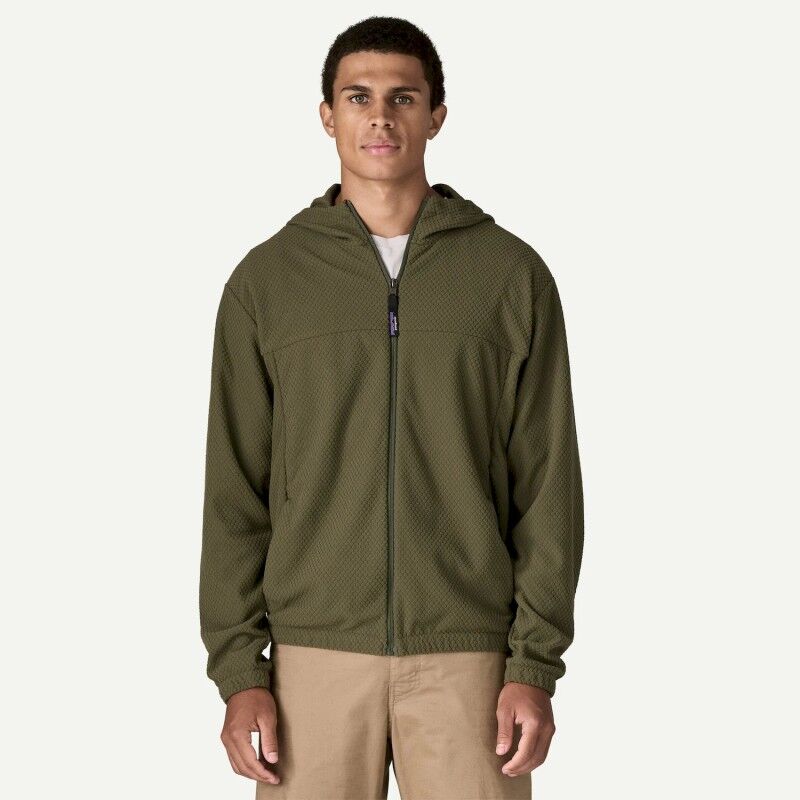 Patagonia M's Textured Fleece Hoody - Fleecetakki - Miehet | Hardloop