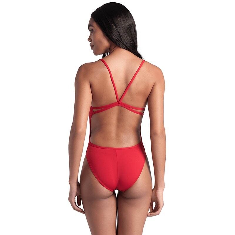 Arena Swimsuit Lace Back Solid - Maillot de bain natation femme | Hardloop