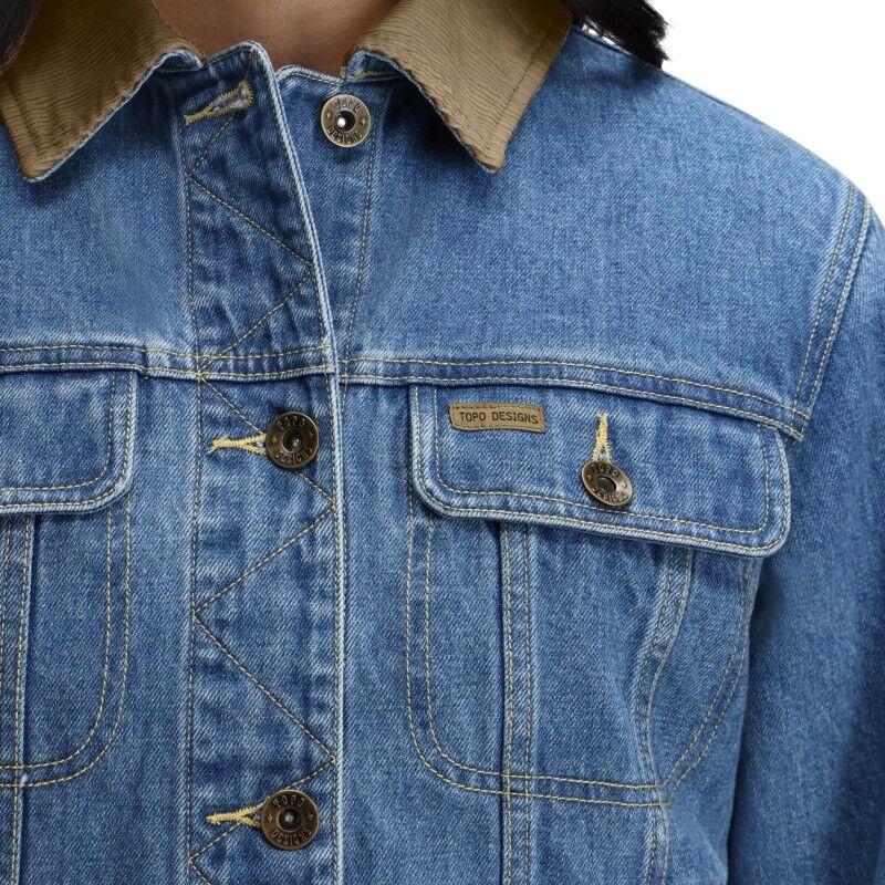 Topo Designs Sightseer Jean Jacket - Jas - Dames | Hardloop
