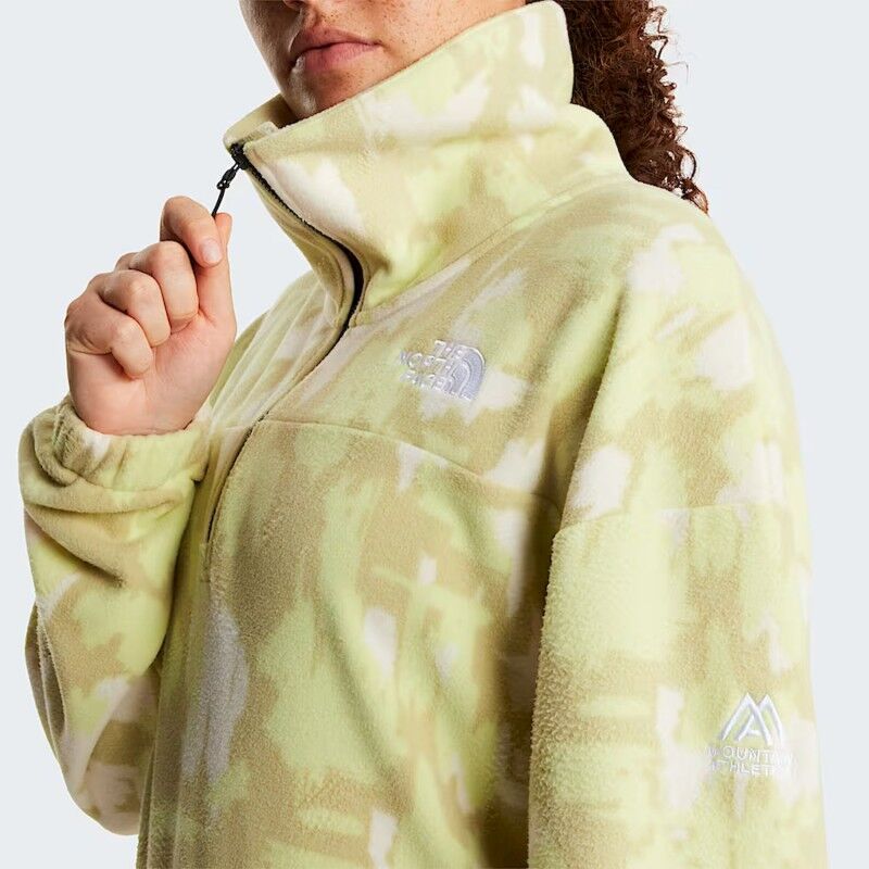 The North Face Mountain Athletics Fleece 1/4 Zip-Printed - Polaire femme | Hardloop