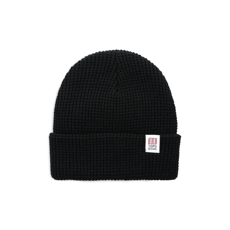 Topo Designs Waffle Knit Beanie - Hue | Hardloop