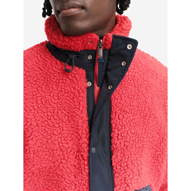 Aigle Lifestyle Windbreaker Sherpa Bonded - Fleecejacke - Herren | Hardloop
