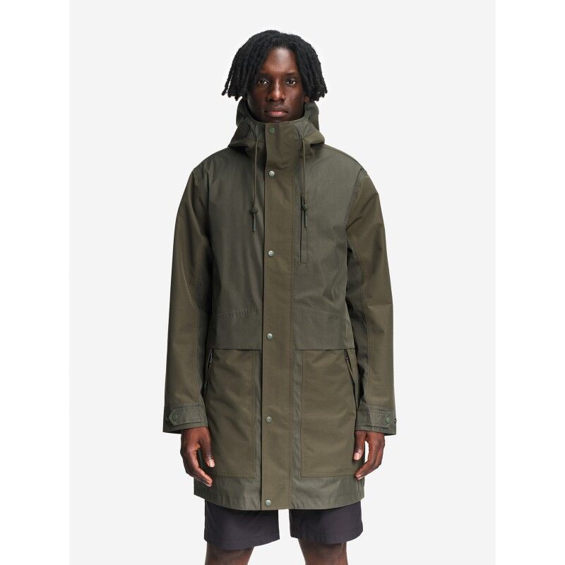 T-Kit Long Fishtail Cotton Parka - Parkatakki - Miehet