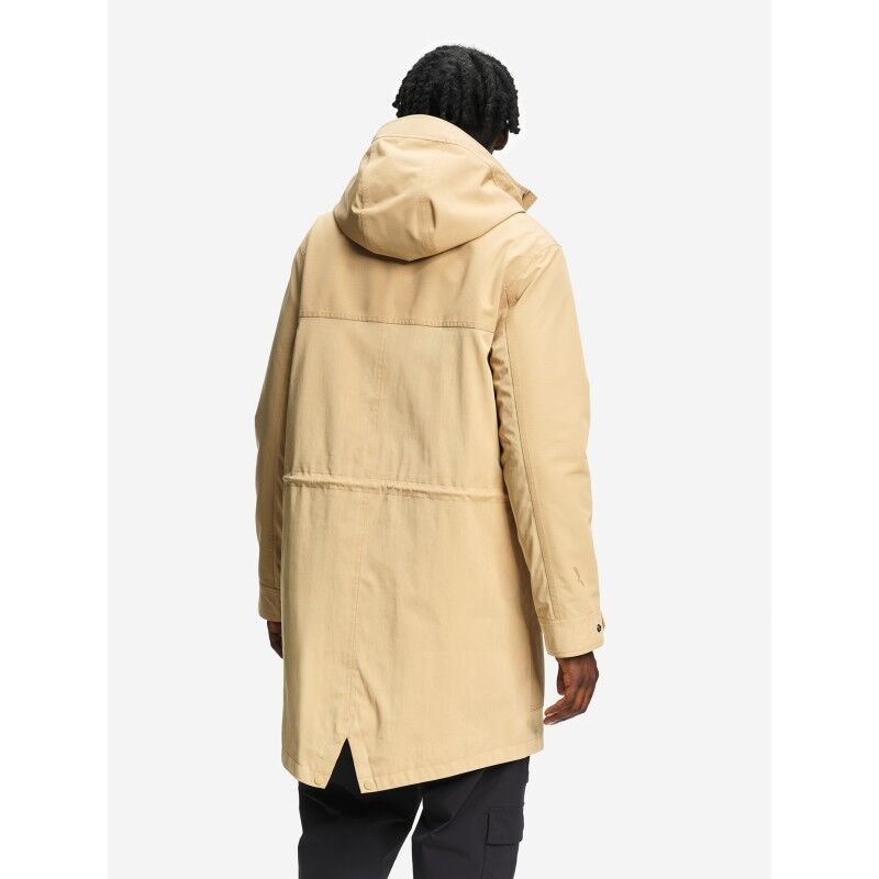 Aigle T-Kit Long Fishtail Cotton Parka - Parka - Herr | Hardloop