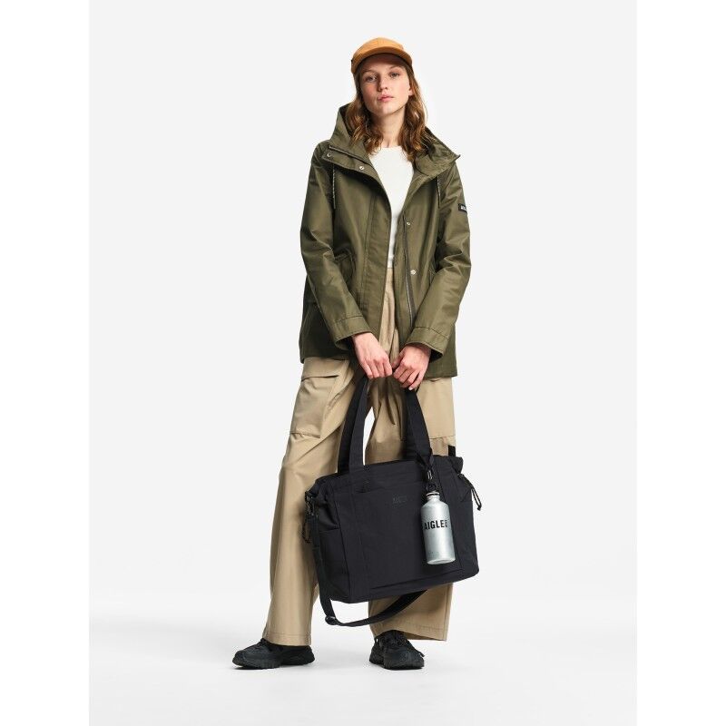 Aigle Retroblooma Hooded Parka Fishtail MTD - Parka femme | Hardloop