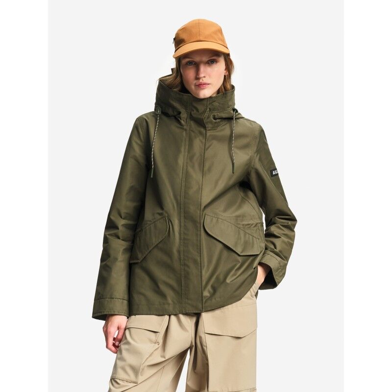Aigle Retroblooma Hooded Parka Fishtail MTD - Parka - Dames | Hardloop