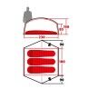 Wechsel Exogen 3 - Tenda da campeggio | Hardloop