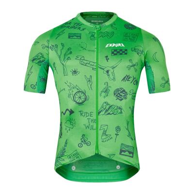 Pro Sl S/S Print Jersey - Maillot vélo manches courtes homme