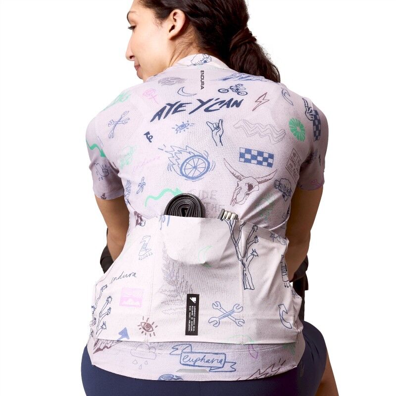 Endura Wms Pro Sl S/S Print Jersey - Cykeltrikå - Dam | Hardloop