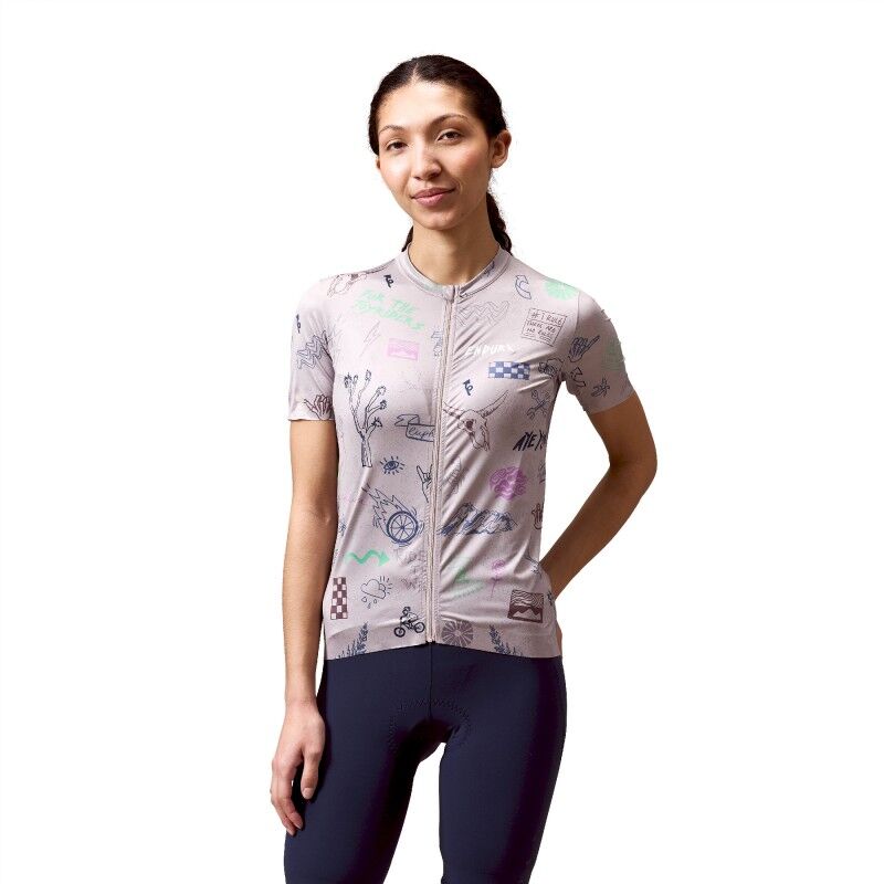 Wms Pro Sl S/S Print Jersey - Camisola ciclismo mulher