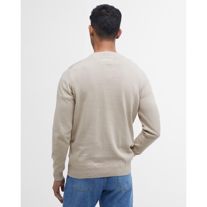 Barbour Pima Cotton Crew Neck Sweater - Jerséis - Hombre | Hardloop
