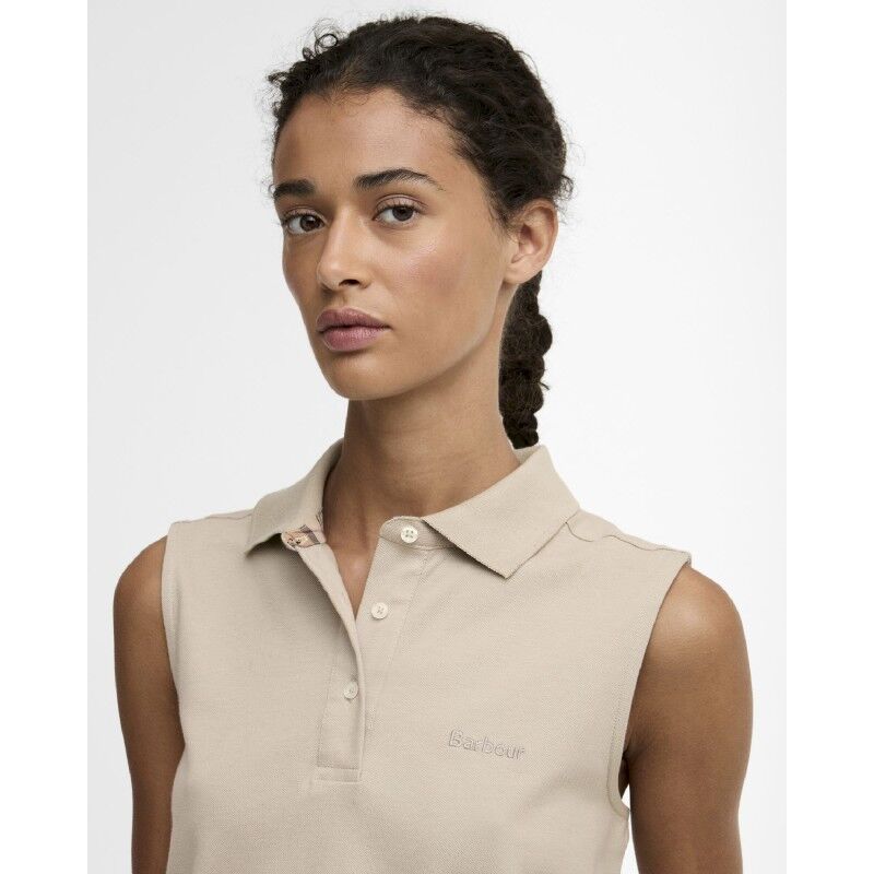 Barbour Bowford Sleeveless Polo Top - Polo shirt - Women's | Hardloop