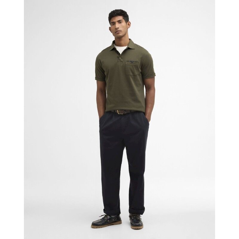 Barbour Premium Corpatch Tailored Polo Shirt - Polo homme | Hardloop
