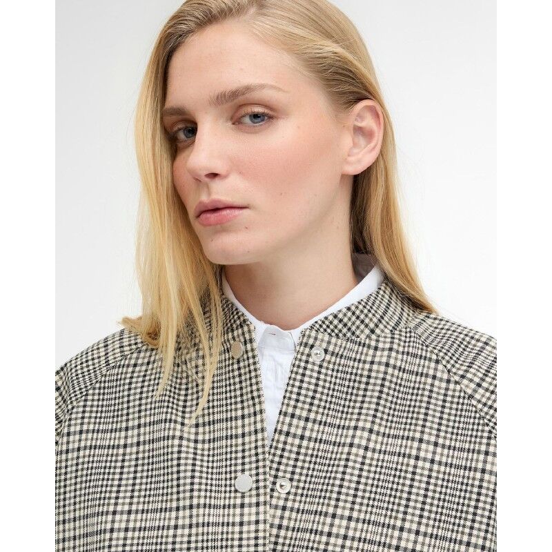 Barbour Leyburn Check Showerproof Bomber Jacket - Waterproof jacket - Women's | Hardloop