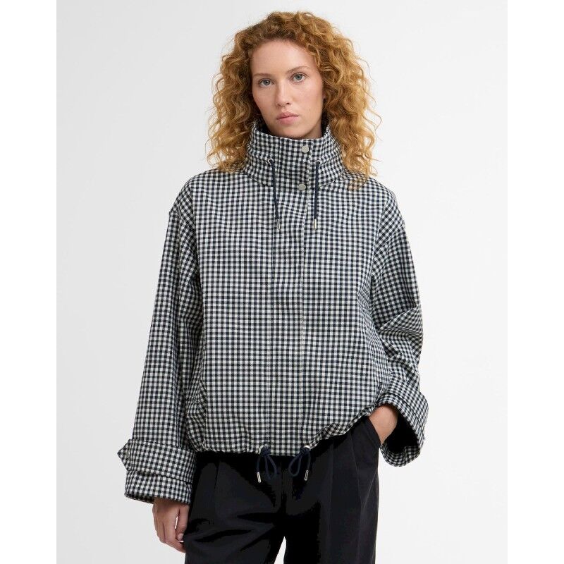 Bronwyn Check Showerproof Jacket - Regnjakke - Damer