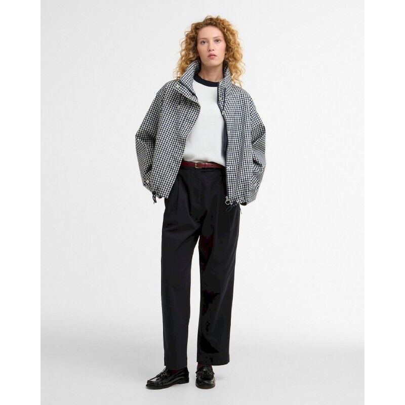 Barbour Bronwyn Check Showerproof Jacket - Regenjas - Dames | Hardloop