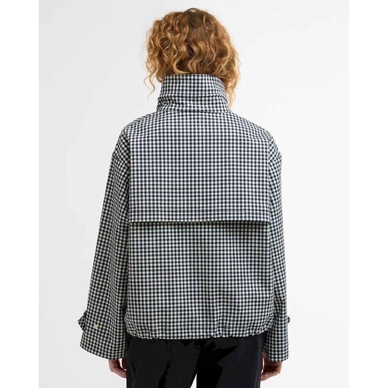 Barbour Bronwyn Check Showerproof Jacket - Casaco impermeável mulher | Hardloop
