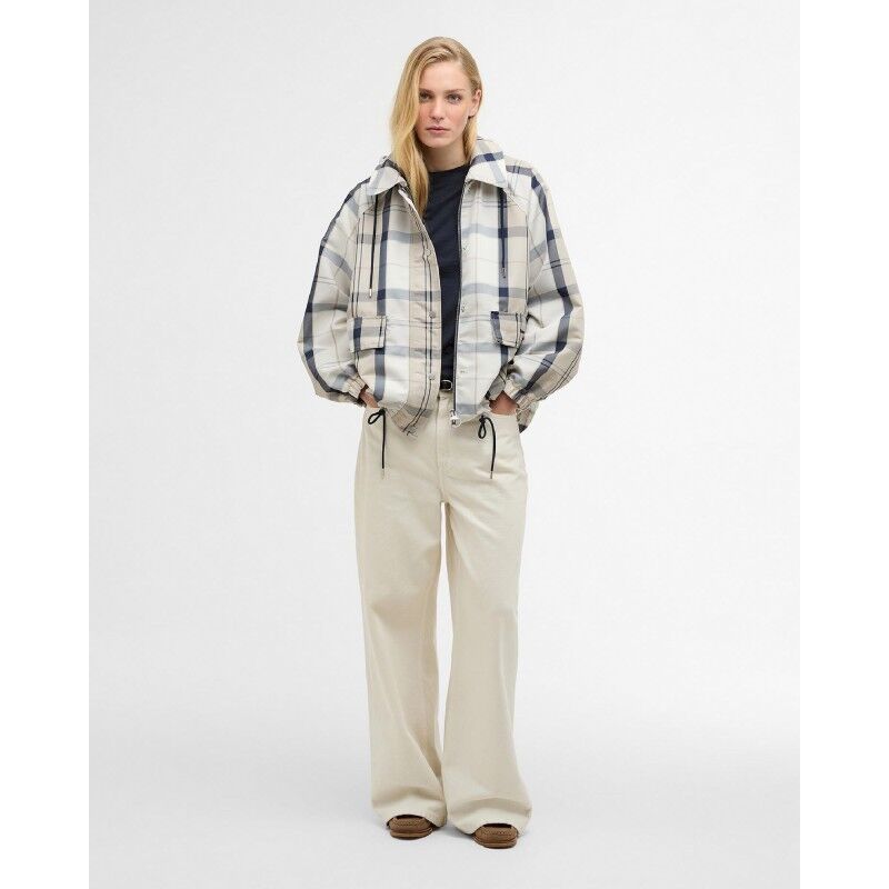 Barbour Ballina Check Showerproof Jacket - Regnjacka - Dam | Hardloop