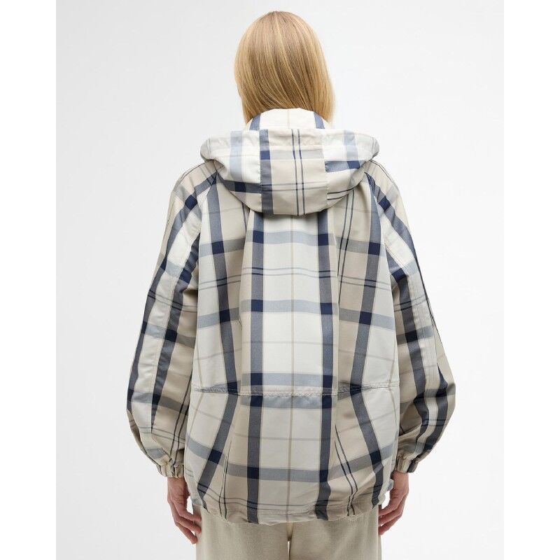 Barbour Ballina Check Showerproof Jacket - Veste imperméable femme | Hardloop
