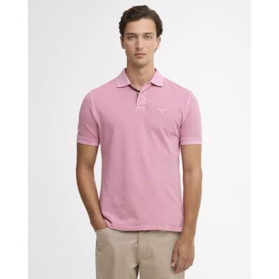 Washed Tartan Tailored Fit Pique Polo - Pikeepaita - Miehet