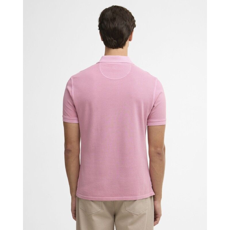 Barbour Washed Tartan Tailored Fit Pique Polo - Koszulka polo meska | Hardloop