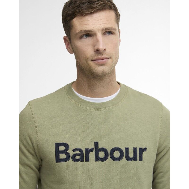 Barbour Pique Applique Crew Sweatshirt - Sweatere - Herrer | Hardloop