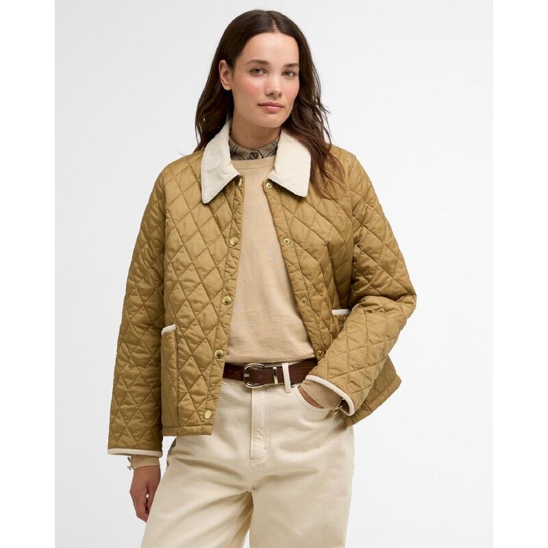Icons Cropped Liddesdale Quilted Jacket - Casaco impermeável mulher