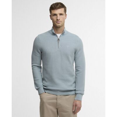 Essential Honeycomb Half Zip Sweater - Överdragströjor - Herr
