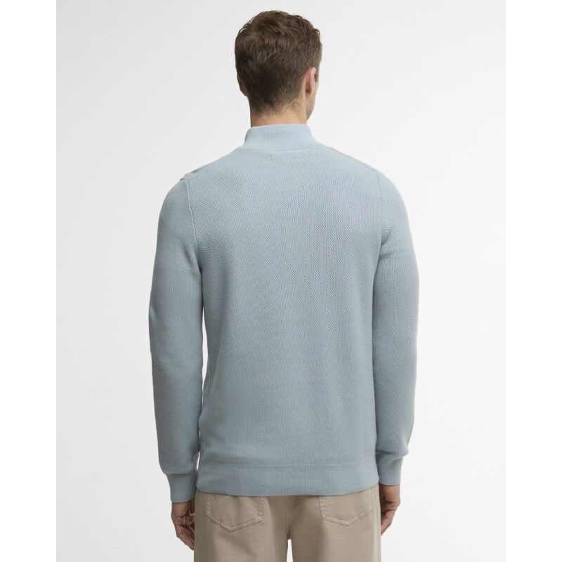Barbour Essential Honeycomb Half Zip Sweater - Pulloverit - Miehet | Hardloop