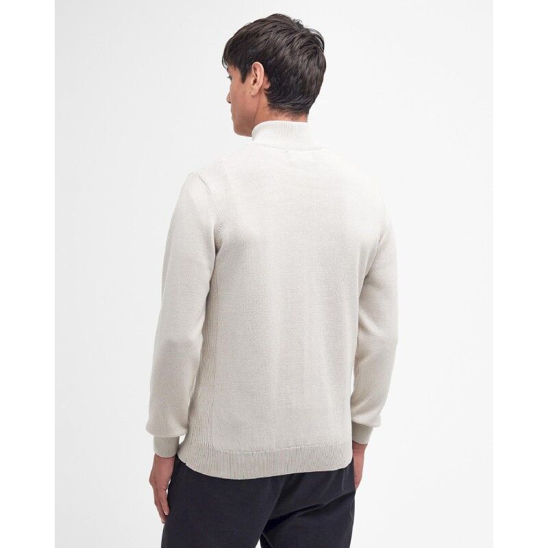 Barbour Pima Cotton Half Zip Knitted Jumper - Pullover homme | Hardloop