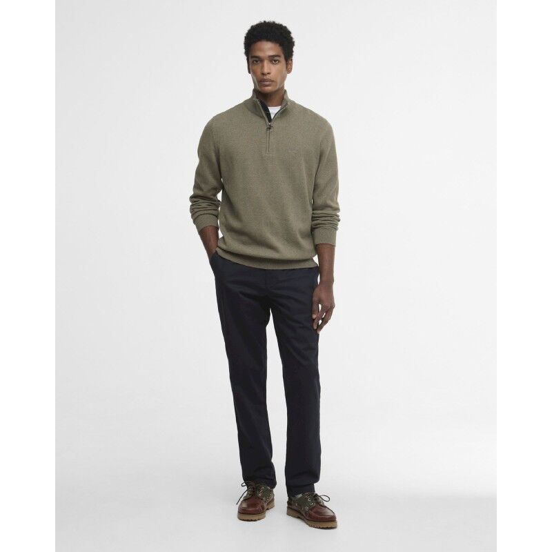 Barbour Pima Cotton Half Zip Knitted Jumper - Pullover - Herren | Hardloop