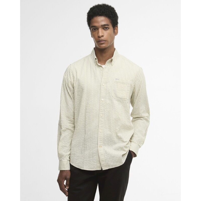 Cresswell Seersucker L/S Tailored Shirt - Shirt - Men's
