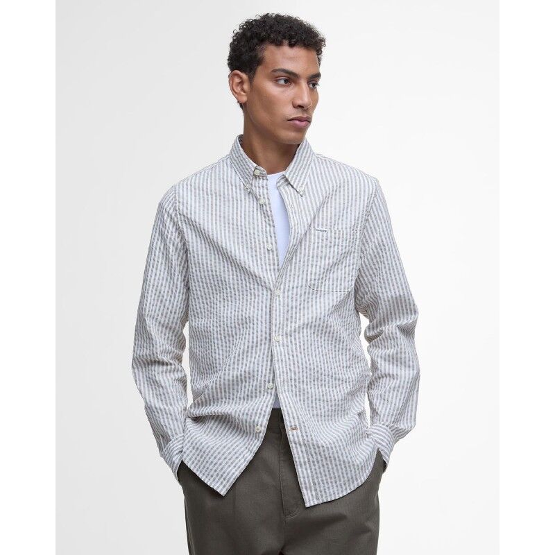 Cresswell Seersucker L/S Tailored Shirt - Camisa - Hombre