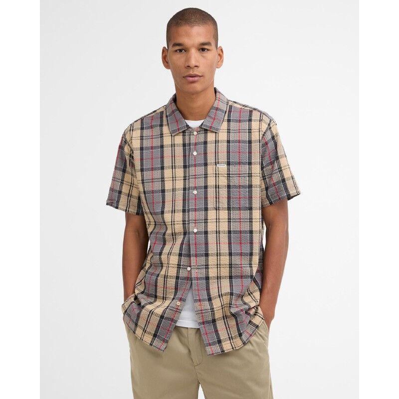 Clyde Seersucker Tartan Summer Fit Shirt - Hemd - Herren