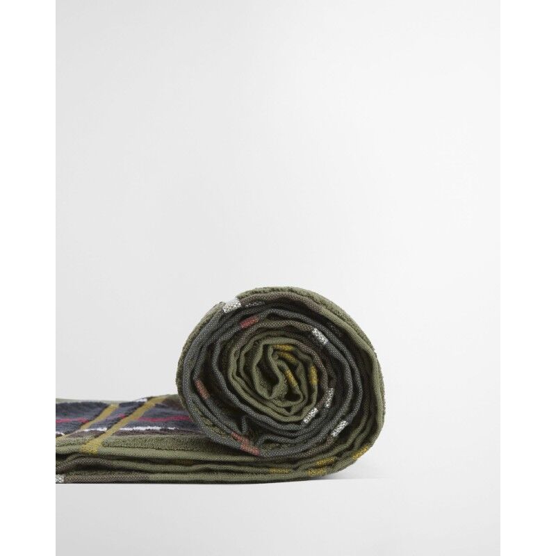 Barbour Tartan Beach Towel - Matkapyyhe | Hardloop