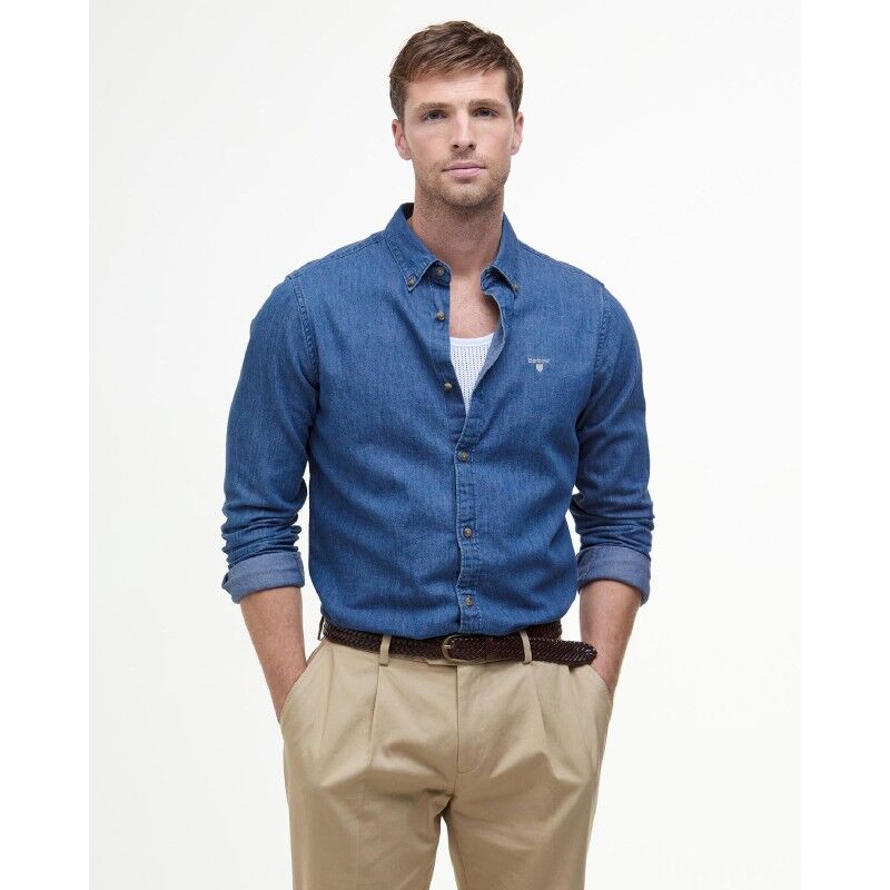 Barbour Chambray Crest Tailored Fit - Polo shirt - Men's | Hardloop