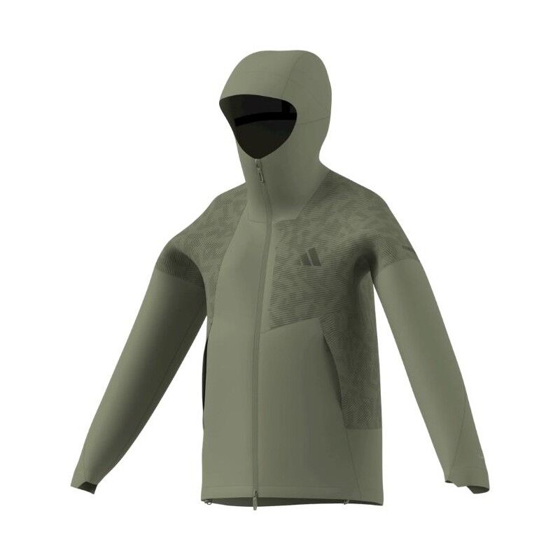 Terrex Xperior 2.5 Layer Hybrid Primeknit Climaproof Jacket - Kurtka przeciwdeszczowa damska