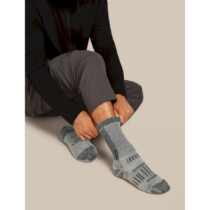 icebreaker Merino Hike+ Mountaineer Mid Calf - Pánské ponožky | Hardloop